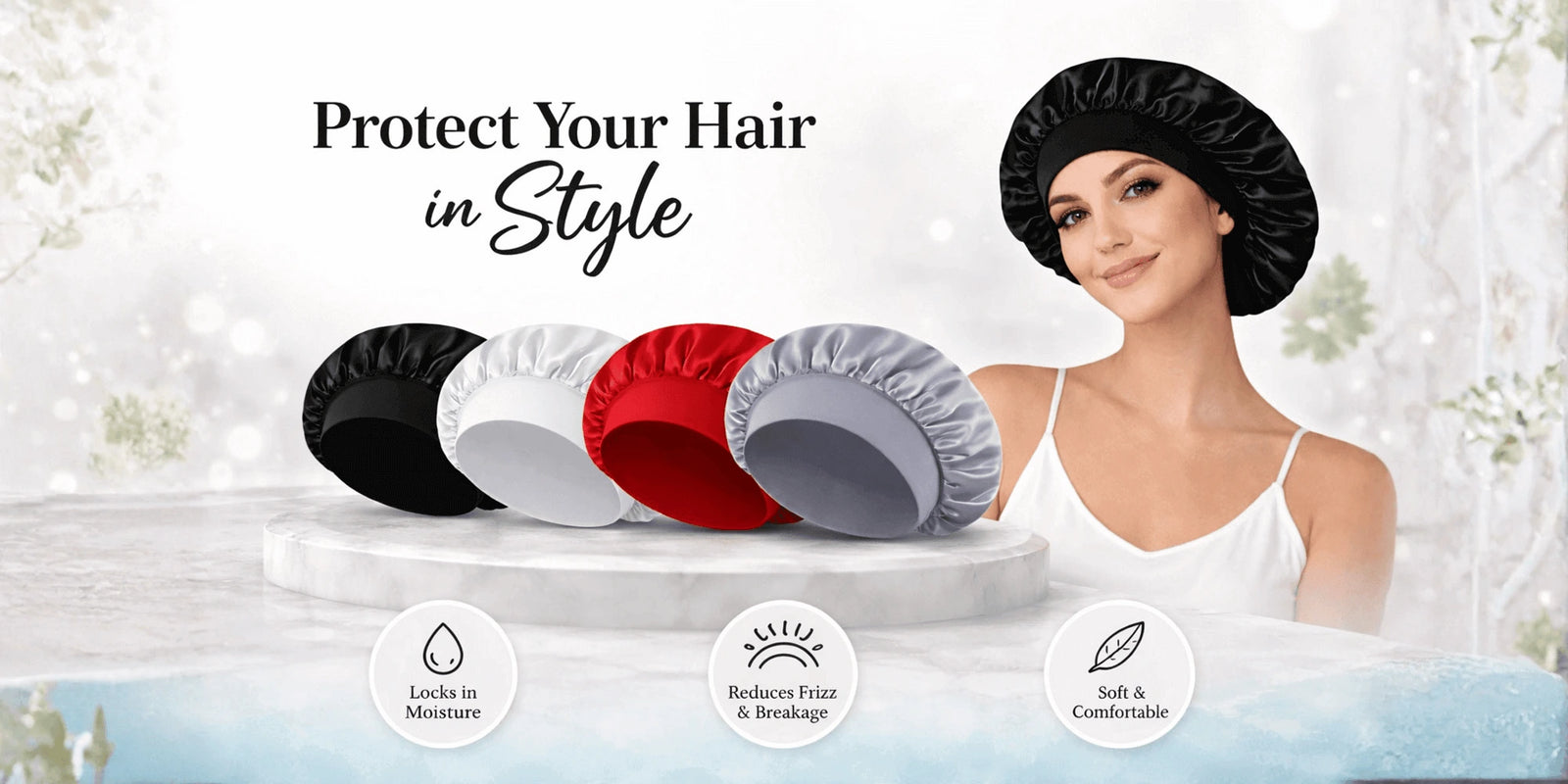 Protect Your Hair in Style with Satin Bonnet